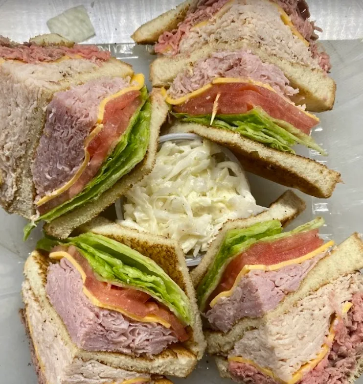 Stage Door East club sandwich